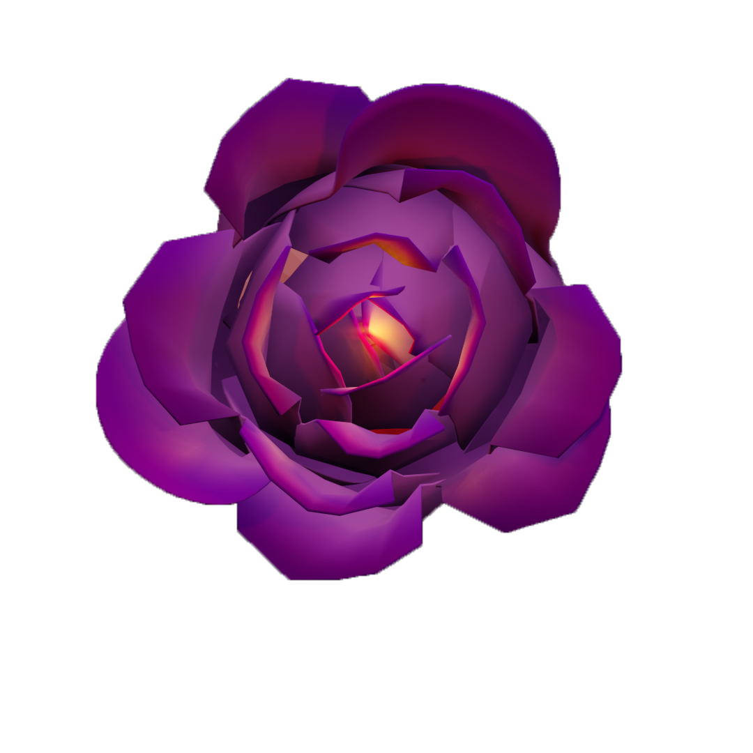 rose i made for a video once, back in 2023